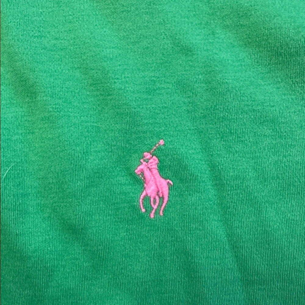 Ralph Lauren Men's Vibrant Green Polo Shirt